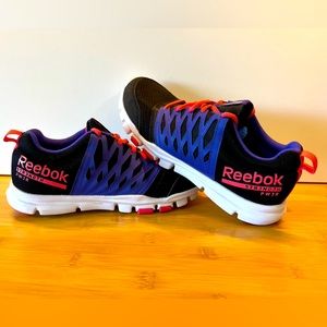 Reebok Womens Yourflex Trainette 5.0 M40960 Black Running Shoes Sz 8.5